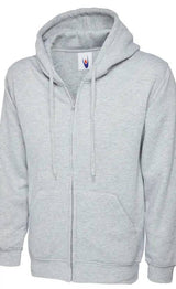100 Uneek Full Zip Hooded Sweatshirt Bundle (Free Print) Uneek