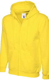 100 Uneek Full Zip Hooded Sweatshirt Bundle (Free Print) Uneek
