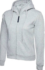 100 Ladies Uneek Full Zip Hooded Sweatshirt Bundle (Free Print) Uneek