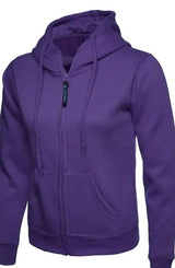 100 Ladies Uneek Full Zip Hooded Sweatshirt Bundle (Free Print) Uneek