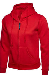 100 Ladies Uneek Full Zip Hooded Sweatshirt Bundle (Free Print) Uneek